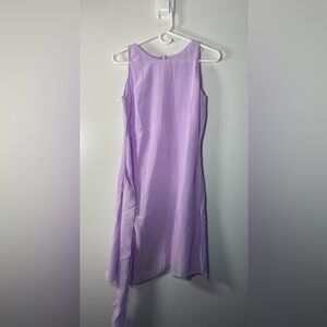 Studio Y 100% Crepe Silk Asymmetrical Blouse